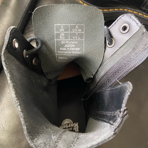 Dr. Martens Black Jadon Lace-Up Boots - Picture 5 of 5